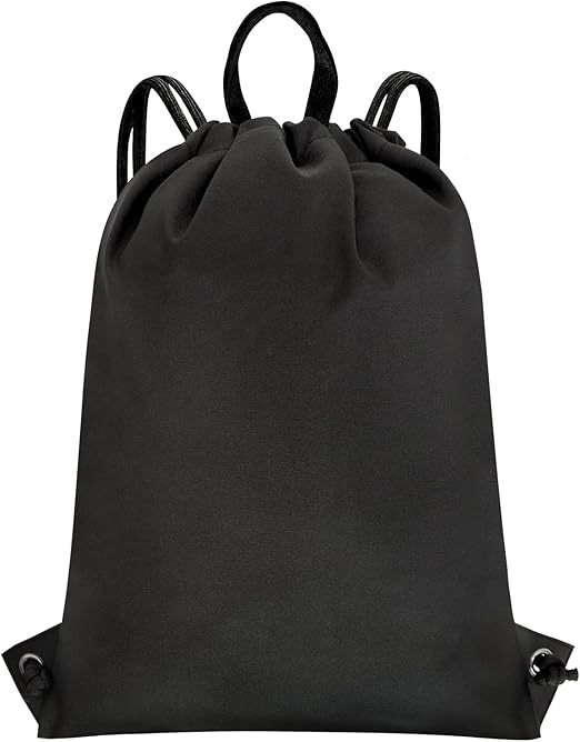 HOLYLUCK Men & Women Outdoor Sport Gym Sack Waterproof Drawstring Backpack Bag