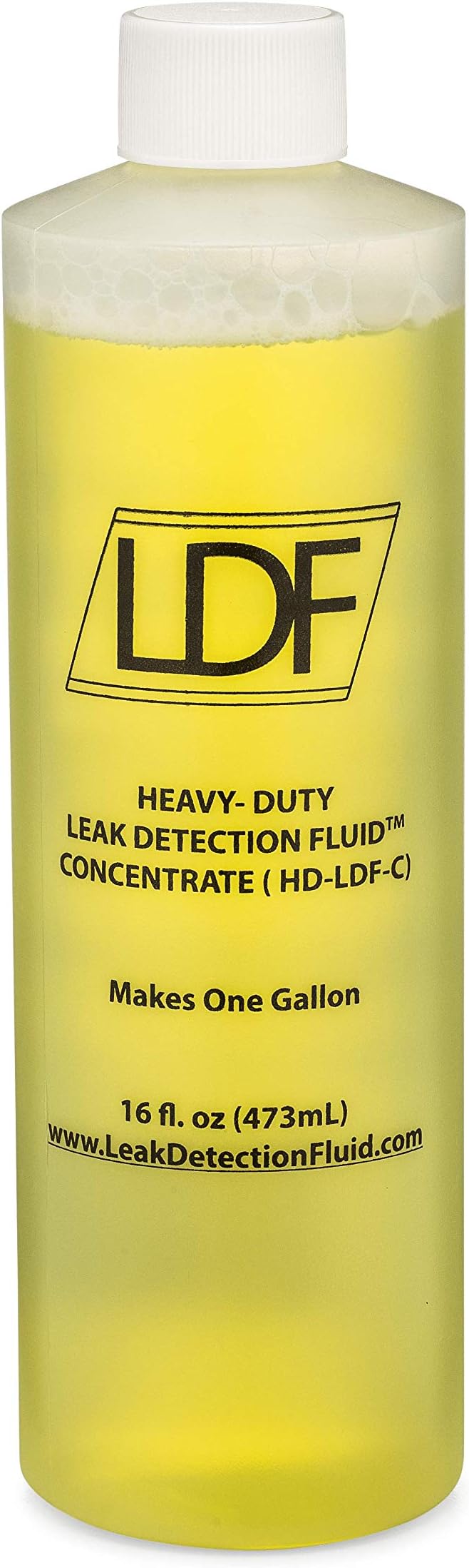 Heavy-Duty Leak Detection Fluid Concentrate makes one gallon, just add water