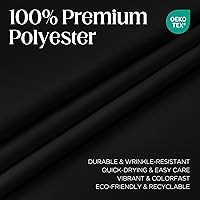 Vista 3 de CUCRAF Juego de 2 paneles de cortinas opacas negras de 54 pulgadas de largo, cortinas de oscurecimiento de habitación para sala de estar