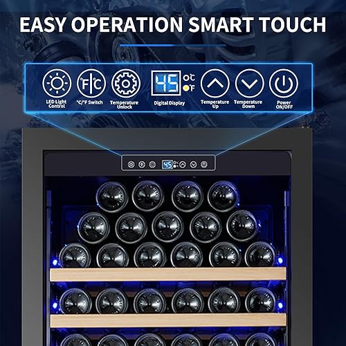 Miniatura 146 de Refrigerador de bebidas de 15 pulgadas, refrigerador de bebidas de 130 latas con puerta de vidrio y cerradura, compresor mejorado, bajo ruido