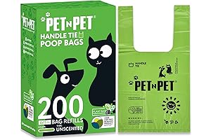 PET N PET 200 Counts Cat Litter Scoop Bags
