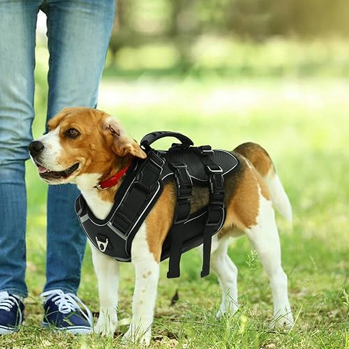 Miniatura 8 de ROZKITCH Arnés de elevación para perros, soporte trasero para el pecho de las mascotas, aprobado por veterinarios, para ayudar con poca estabilidad,