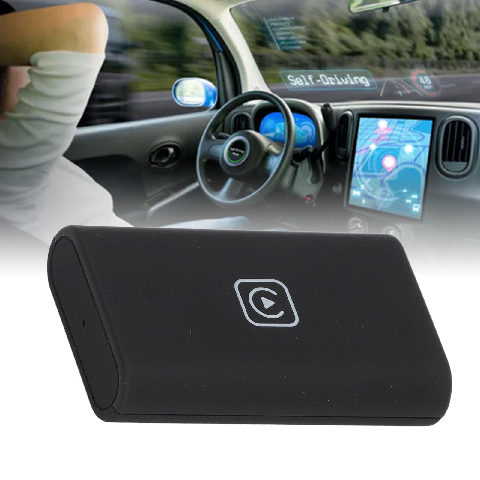 Adattatore Wireless Bluetooth 5.0 Ad Alte Prestazioni per la Conversione da Cavo a Wireless per Auto Compatibili con Auto