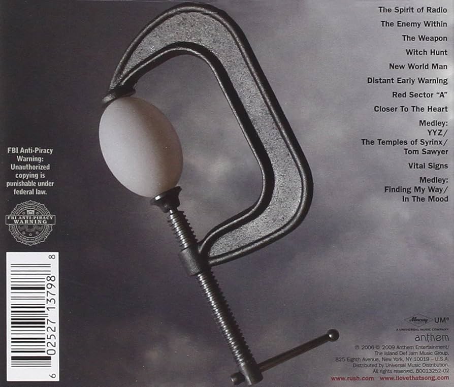 Amazon.co.jp: Grace Under Pressure Tour CD: ミュージック