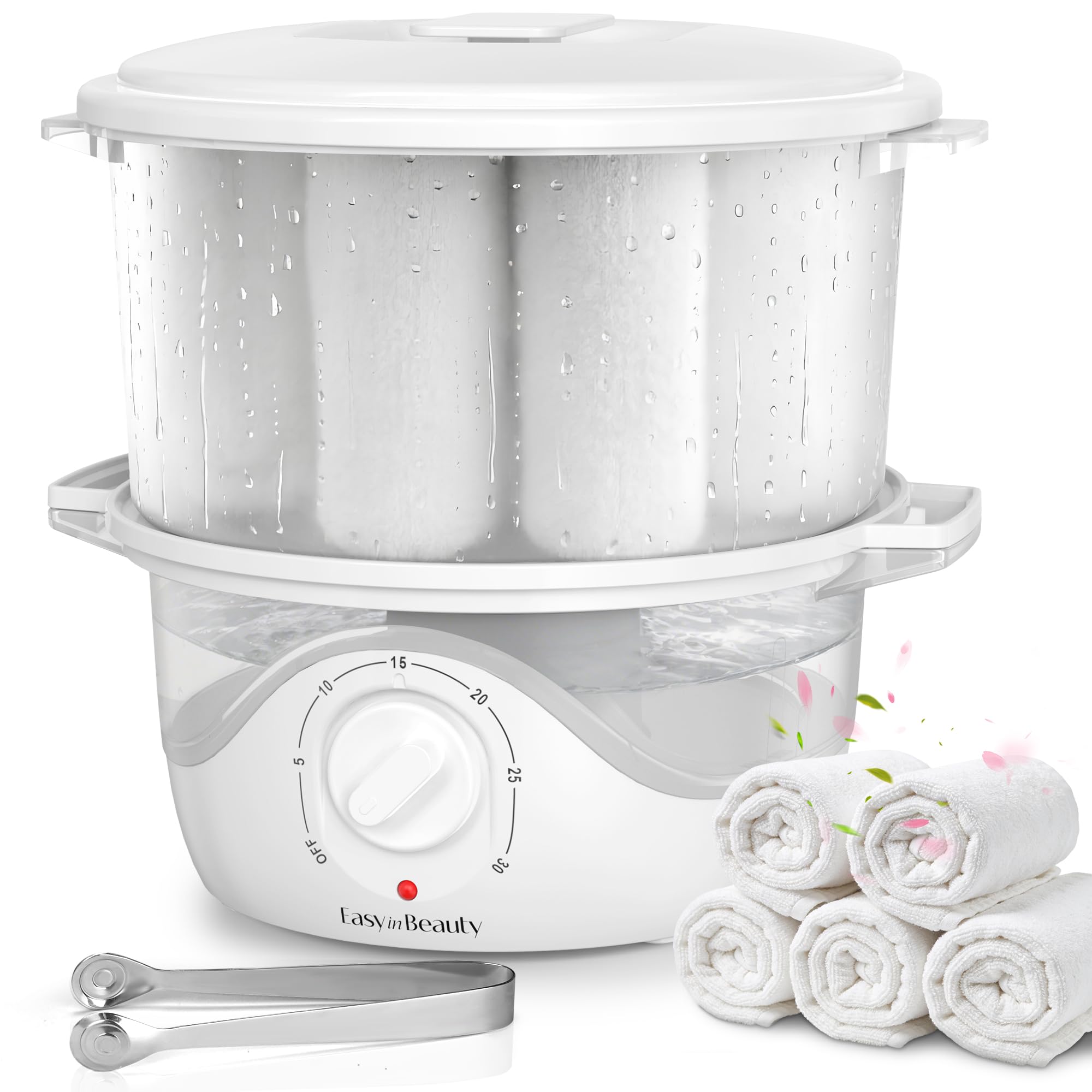 Photo 1 of EASYINBEAUTY Small Hot Towel Warmer for Spa with Transparent Water Tank