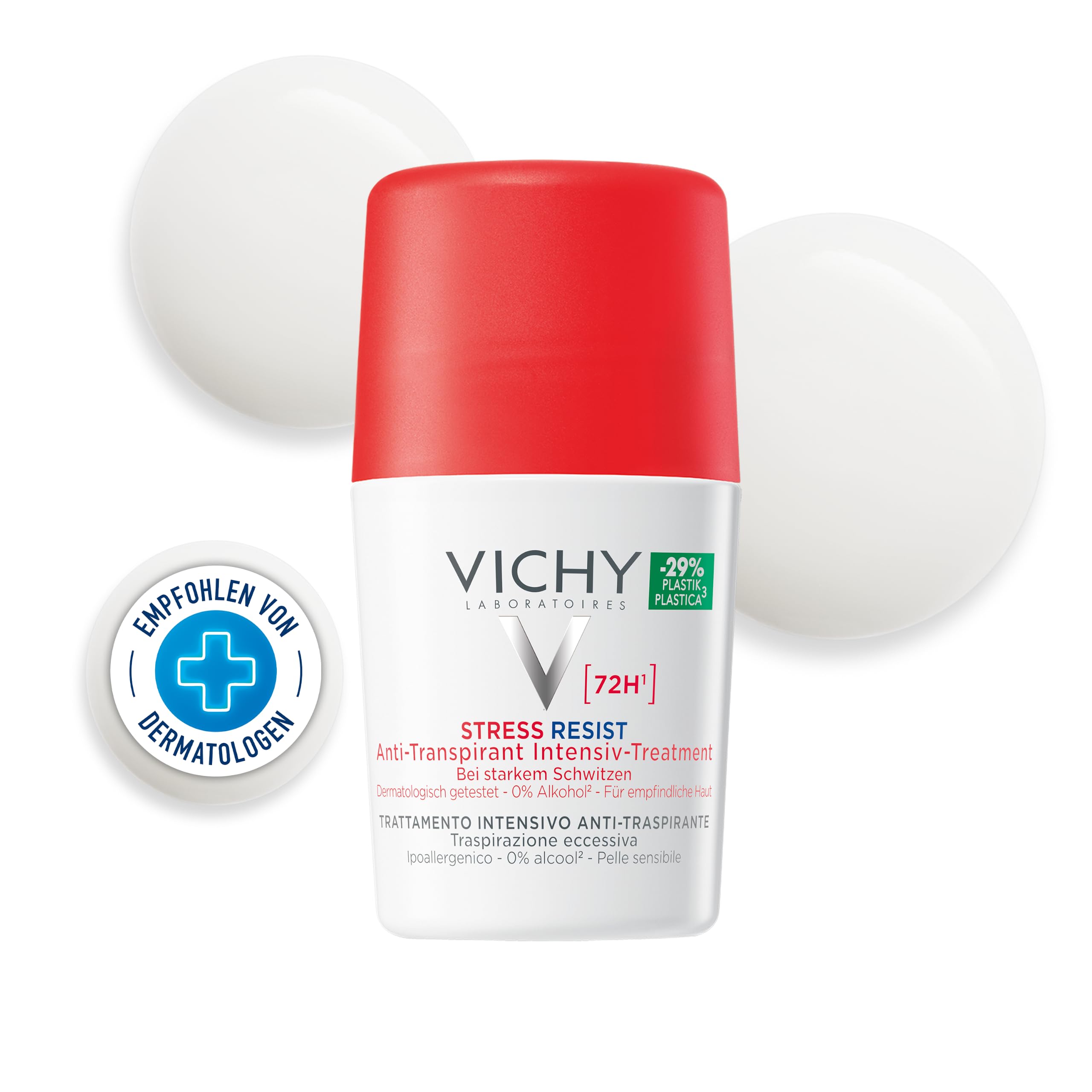 Vichy Dermo-Tolerance Stress Resist Anti-Transpirant Roll-On, 50 ml – Ansicht 2