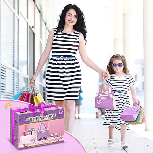 Miniatura 6 de Officygnet Juguetes para niñas de 3, 4, 5, 6, 7, 8 años  Juguetes de princesa para niñas pequeñas, bolso con accesorios, bolso de juguete para niños