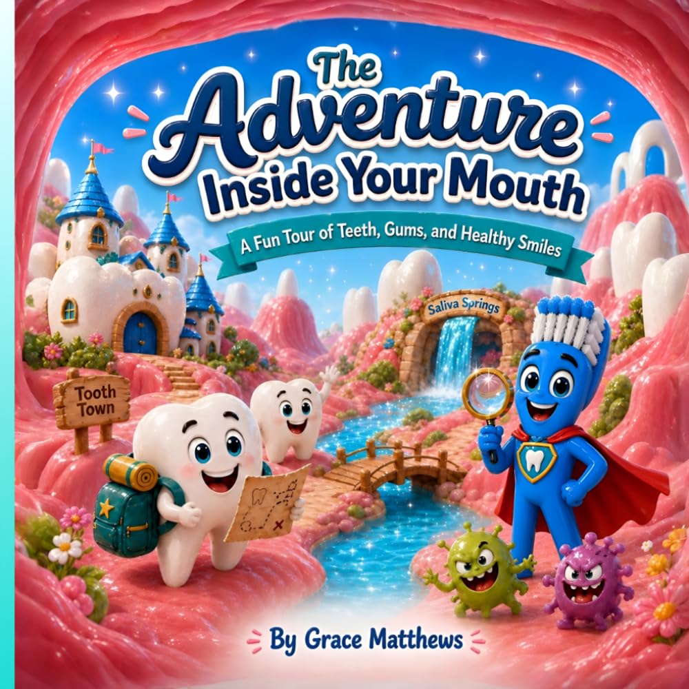 The Adventure Inside Your Mouth: A Fun Tour of Teeth, Gums, and Healthy Smiles (Smile Squad Books)