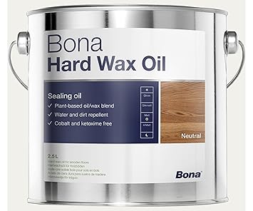 Bona Hardwax Oil for Extra Matt Finish (2.5 LTR) (88 oz)