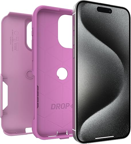 Miniatura 8 de OtterBox Funda para iPhone 15 Pro MAX (solamente) Commuter Series - CRISP DENIM (azul), delgada y resistente, apta para bolsillo, con protección de