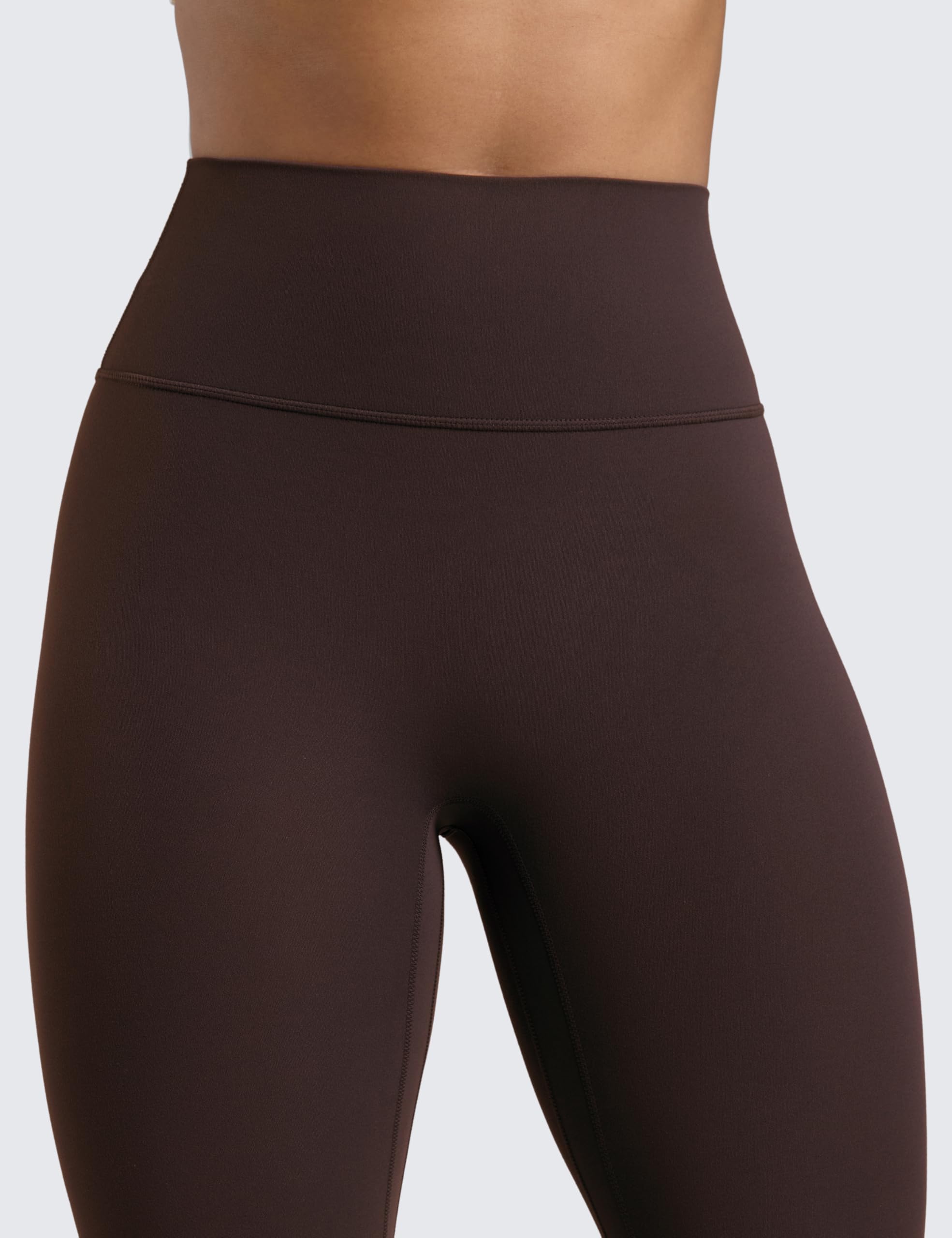 CRZ YOGA Donna Butterlift Yoga Leggings Sollevamento del Sedere 64cm - Nessuna Cucitura Frontale A Vita Alta