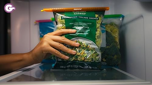 Miniatura 4 de GRIPSTIC Sellador de bolsas - Clips reutilizables para chips, clips para bolsas. Patentado. Sellado hermético e impermeable en bolsas