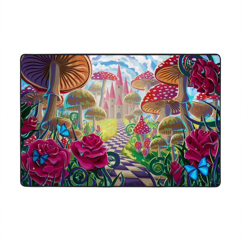Tapis de jardin grand format Ruchen pour sol de terrasse confortable
