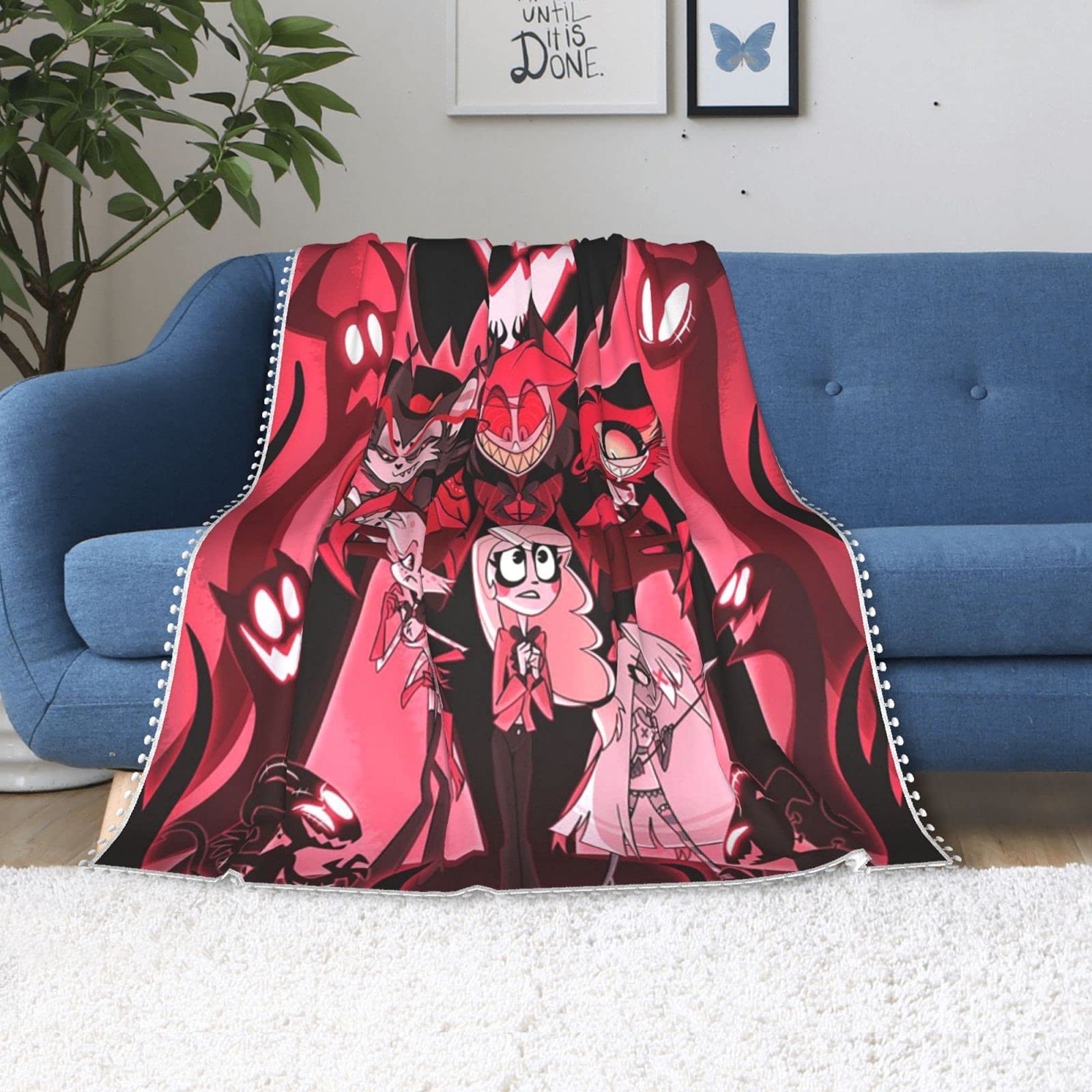 Amazon｜ハズビンホテルブランケットフリースフランネルブランケット  