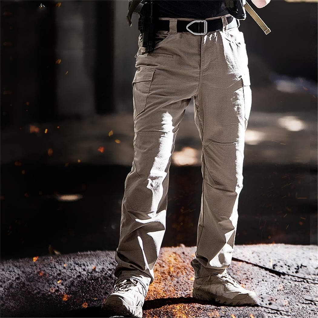 Waterproof Tactical Military Pants Men Special Army Combat Cargo Pants Multi Pocket Rip-Stop Cotton Trousers
