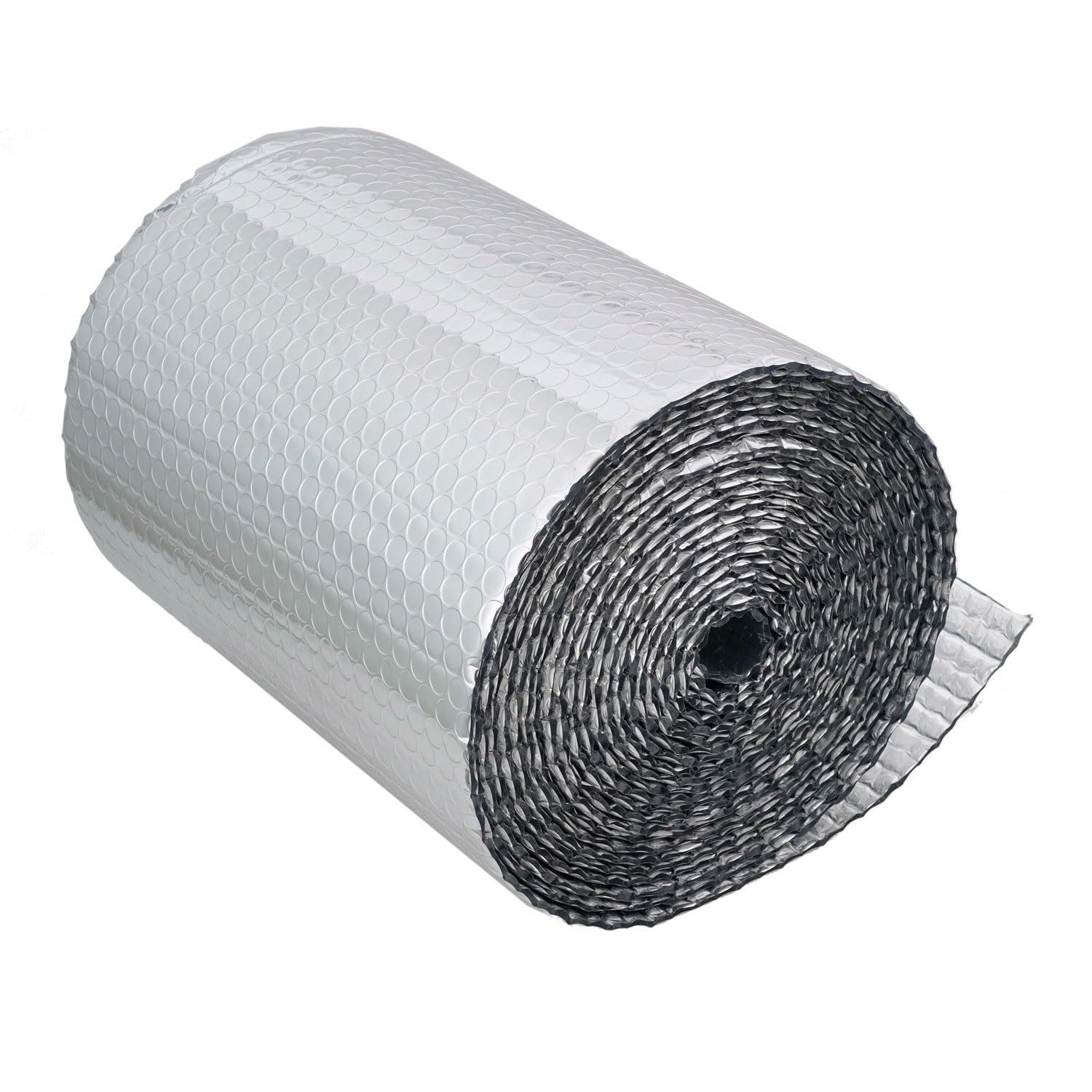 Insulation Foil Bubble Wrap Radiator Reflector Panels Insulation Foil Roll, Thermal Insulation Reflective Film Aluminum Foil, Foam Core Reflective Insulation, Foil Pearl Cotton Insulation Film(1x5m)