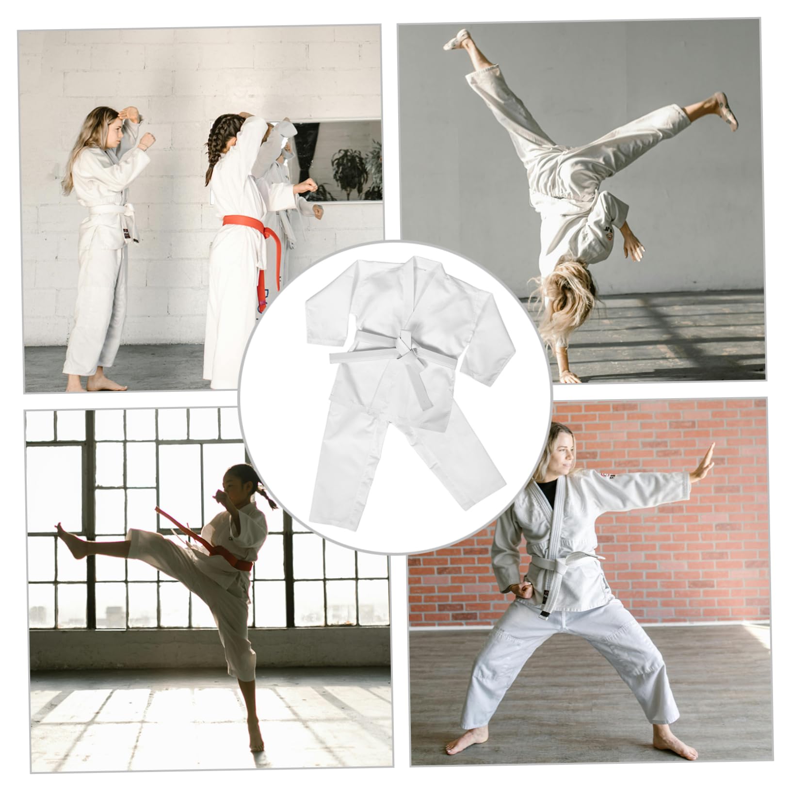 Uniforme De Kárate Jeet Kune Do Traje De Artes Marciales Uniforme De Kárate Profesional Uniforme De Karate para Pequeños Traje De Karate para Poliéster
