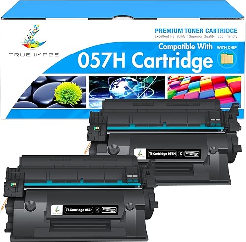 Tóner negro de alto rendimiento 057H: repuesto compatible para Canon 057H 057 ImageCLASS MF445dw LBP226dw MF448dw LBP227dw LBP228dw LBP220 LBP230