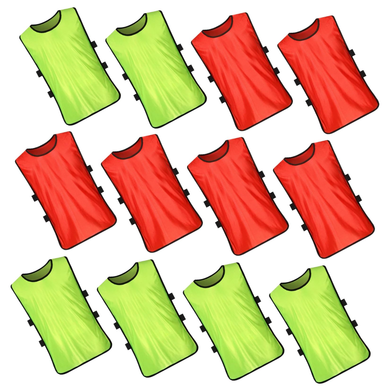 Trainingsweste Kinder 12 Stück, Polyester Mesh, Sommer