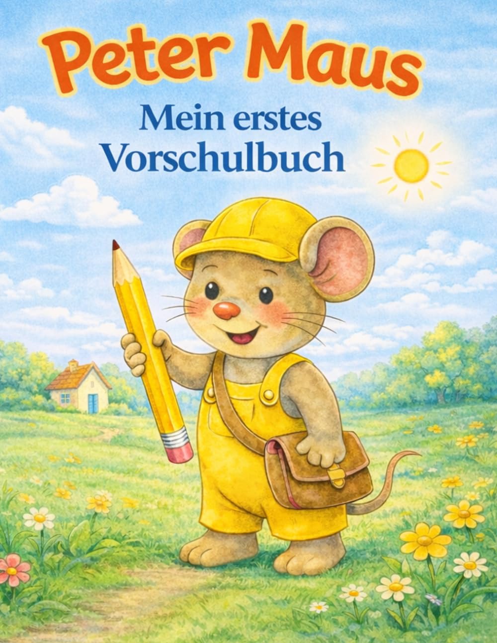 Peter Maus - Mein erstes Vorschulbuch: Mit großen, einfachen Übungen, Schwungübungen und Ausmalbildern für Kinder ab 4 Jahren