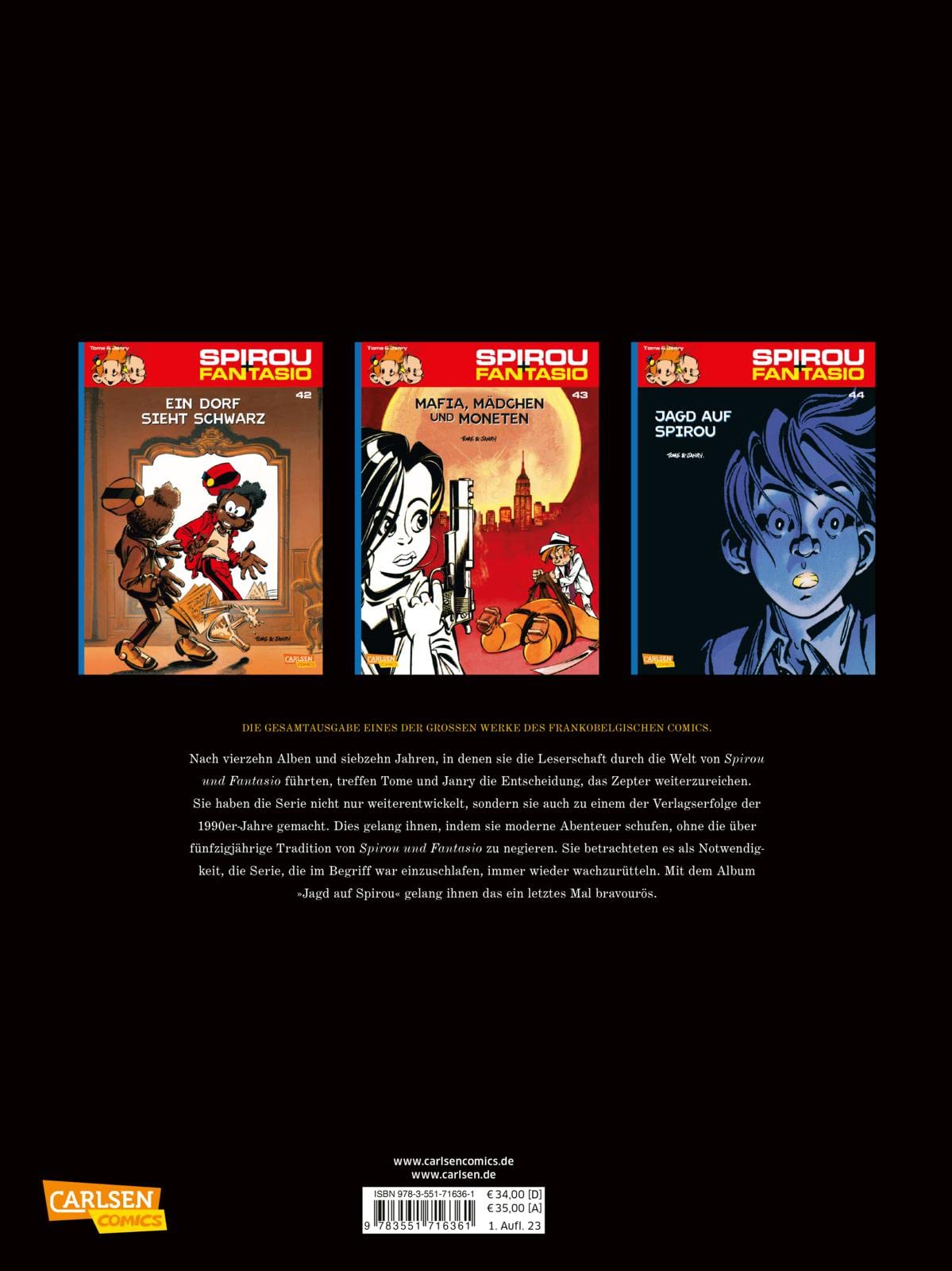Spirou und Fantasio Gesamtausgabe 16: 1992-1999 (16)