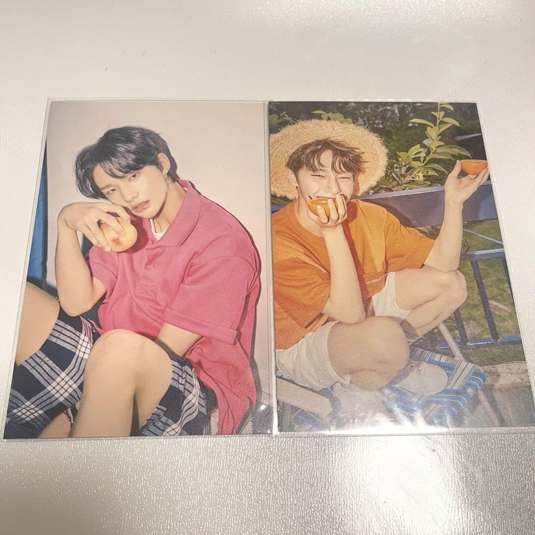 Amazon.co.jp: straykids スキズ unveil tour ヒョンジン アイエン 2枚 