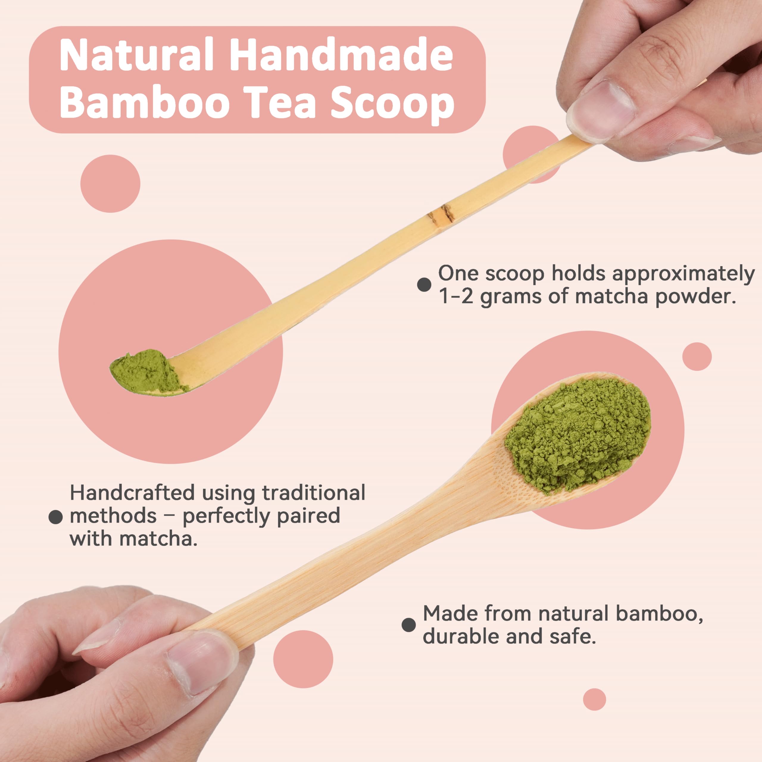 7-częściowy zestaw premium matcha – ekskluzywny zestaw do ceremonii herbaty z bambusowymi chasami (miotła), różowa miska ceramiczna, łyżka i akcesoria, oryginalny prezent do matchy