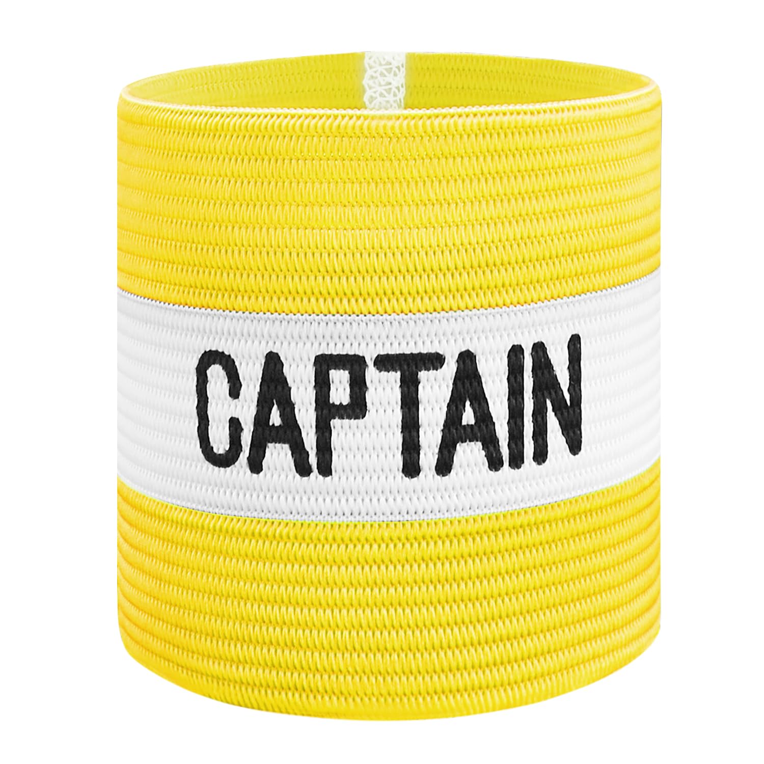 Classic Captain's Armband for Soccer Training, Adults &amp; Youths Elastic Arm Band Captain Armbands Team Sports Accessories