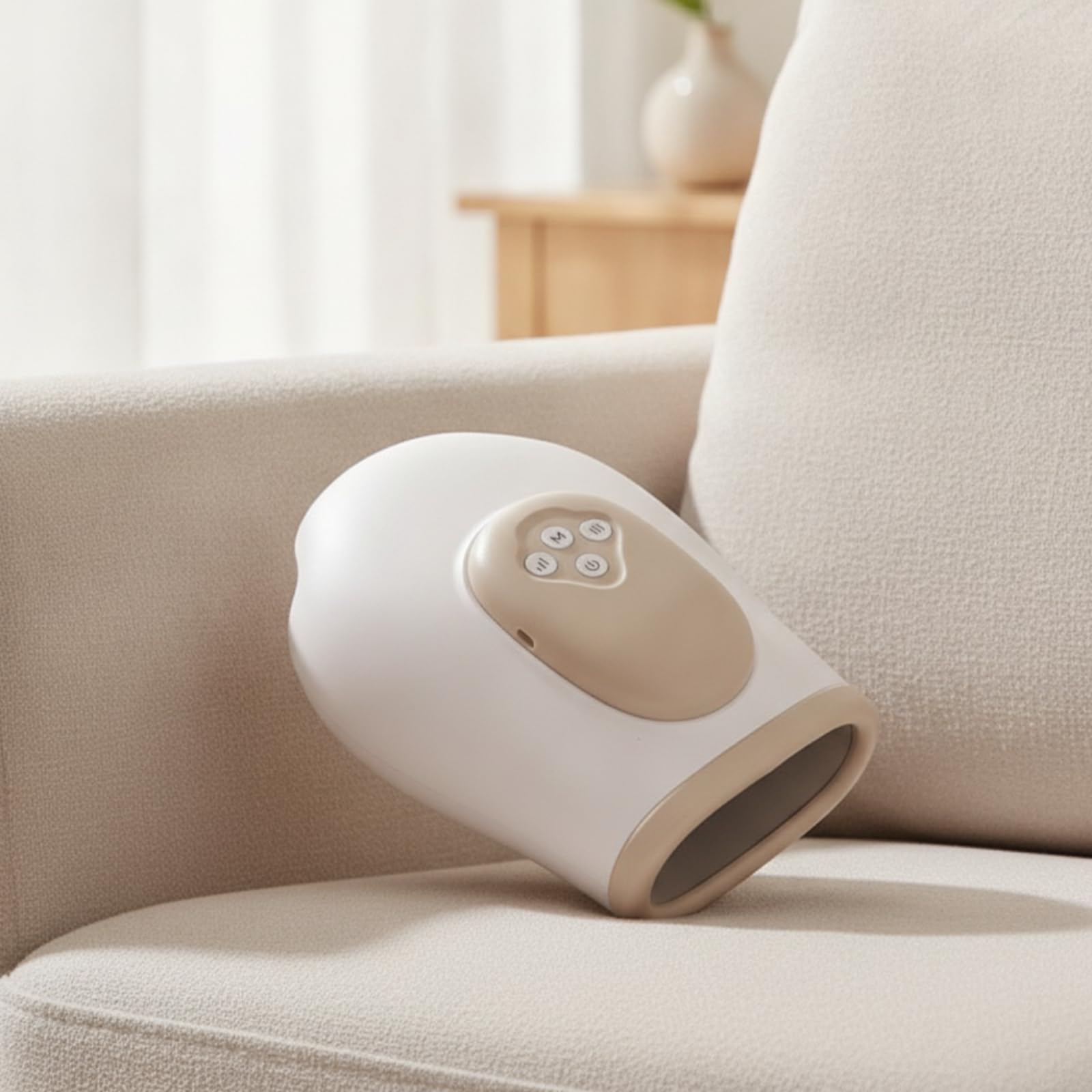 Handmassagegerät Tragbares Massagegerät Luftdruck Massager Elektromassage Luftkammern Entspannung für Büroalltag Wohnung Unterwegs