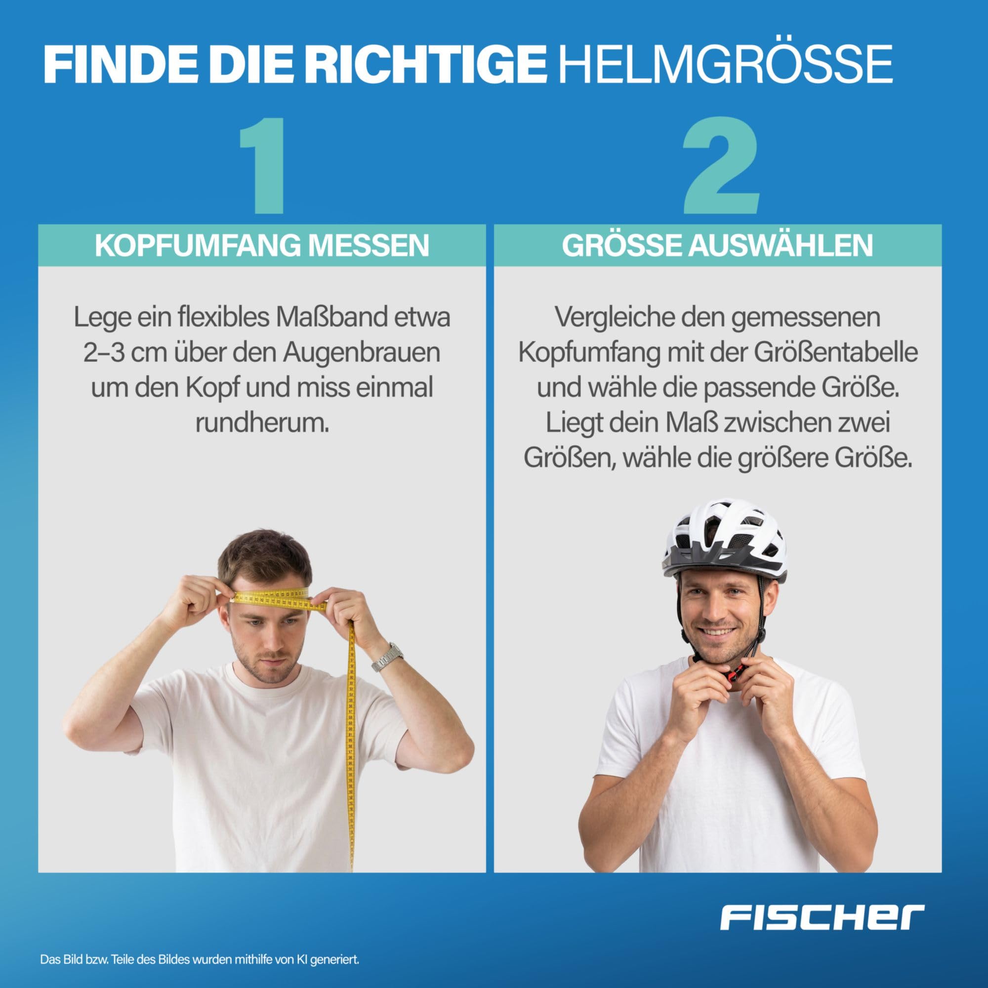 Fischer Casque de vélo Unisexe Urban Plus, Blanc, S/M, 52-59 cm