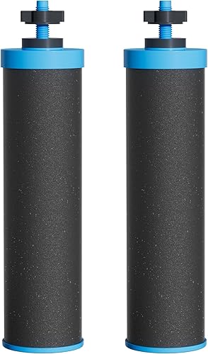 Waterdrop Filtro de agua alcalina, repuesto para filtros Berkey BB9-2 Black y sistema de filtro de agua por gravedad Berkey, hasta PH 9.2 (paquete