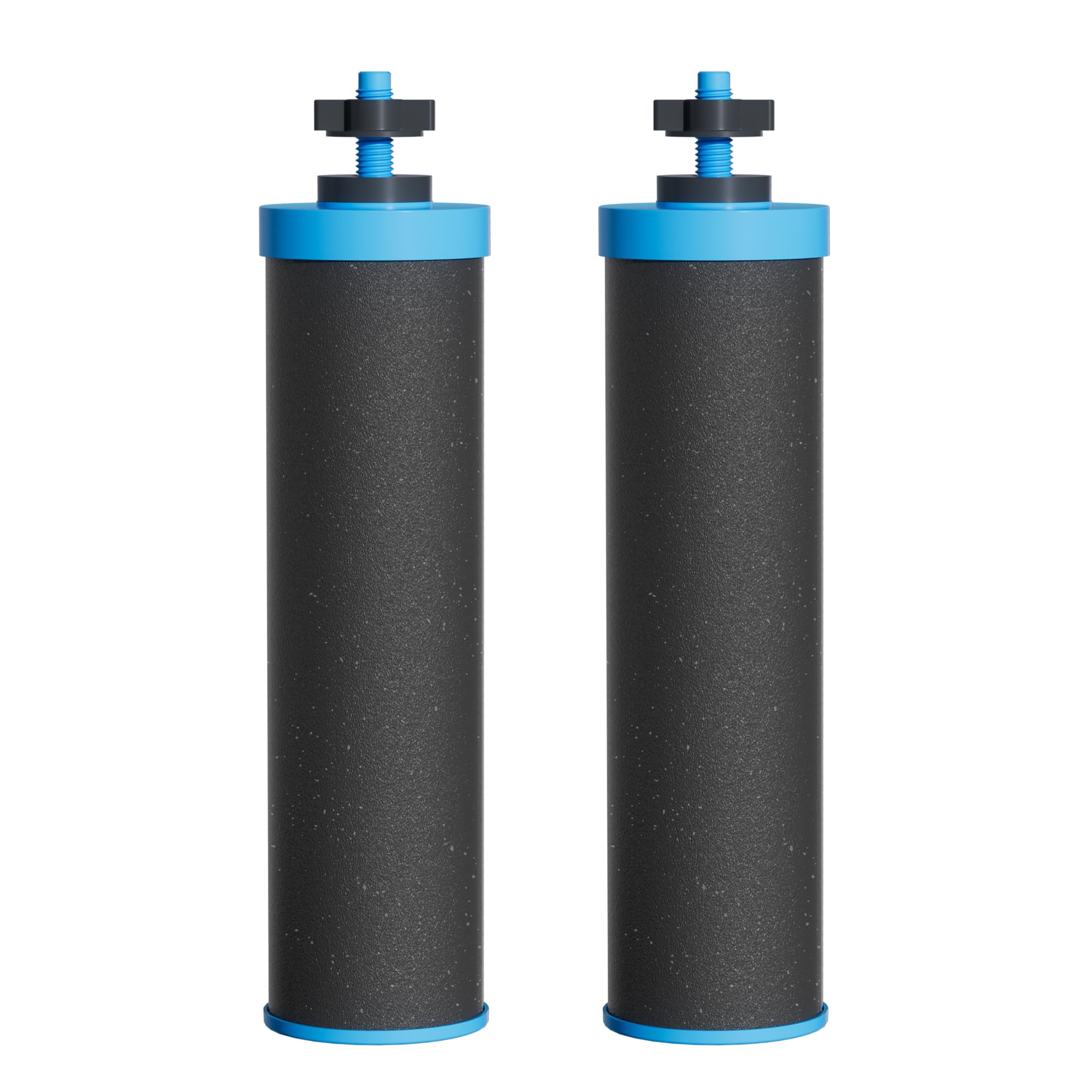 Waterdrop Alkaline Water Filter, Replacement for Berkey® BB9-2® Black Filters and Berkey® Gravity Water Filter System, Up to PH 9.2 (Pack of 2)