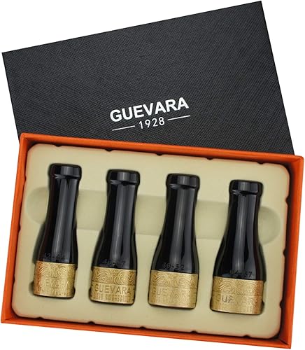 Miniatura 9 de Portafiltros de puros, juego portátil de boquilla para hombres y mujeres, soporte corto para puros con caja de regalo (plateado)