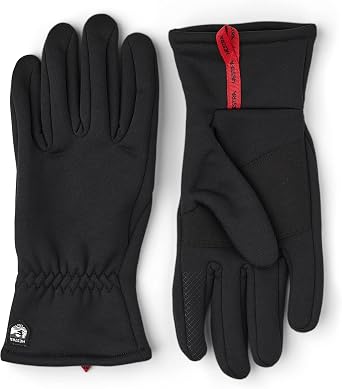 Hestra Touch Point Fleece 5-Finger Glove Liner I Machine Washable, Touch Screen Compatible Liner for Added Warmth