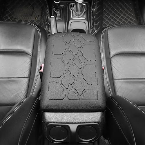 Miniatura 6 de JL - Funda para reposabrazos de consola central, protector de goma impermeable para mascotas, accesorios interiores para Jeep Wrangler JL y