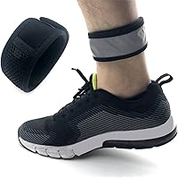 Vista 1 de Wanty Reflective Adjustable Wristband Arm Band with Mesh Pouch and Tape Fastener for Fitbit ONEFitbit Flex 2 Fitbit ALTAAlta HRActivity