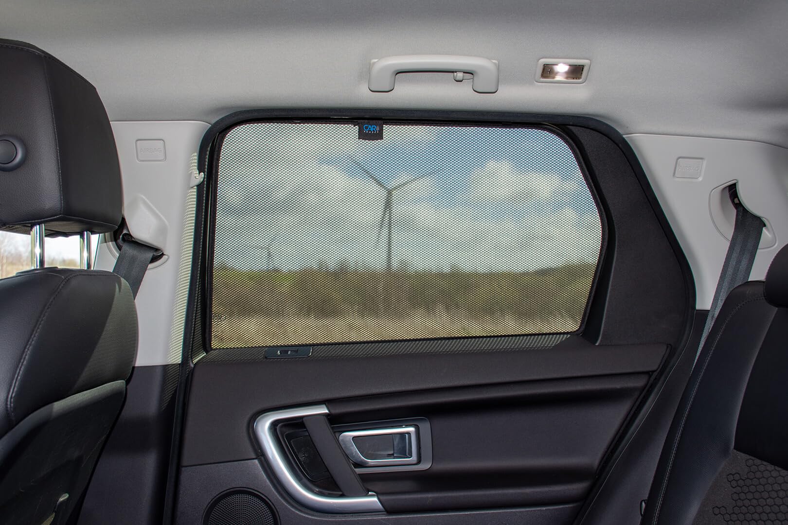 Set de Car Shades (portes arrières) compatible avec Land Rover Discovery Sport 5 portes 2015-2019 (2-pièces) Pare-soleil sur mesure pour voiture