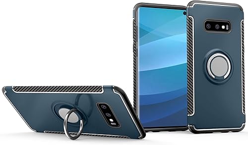 COVO Custodia Samsung Galaxy S10e Ring Shell Cover Protettiva Custodia Anello Girevole 360 con Protezione cavalletto Montare Supporto Magnetico Cover per Samsung Galaxy S10e Blu Navy COVO Custodia Samsung Galaxy S10e Ring Shell Cover Protettiva Custodia Anello Girevole 360 con Protezione cavalletto Montare Supporto Magnetico Cover per Samsung Galaxy S10e Blu Navy