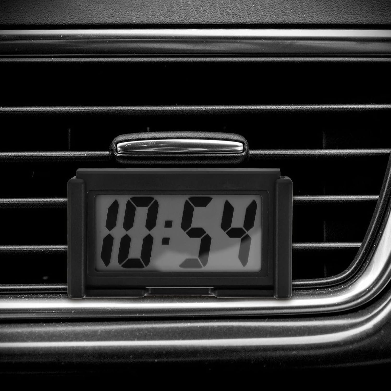POPETPOP Car Dashboard Digital Clock Mini Auto Clock Small Vehicle for Car Interior Decoration with Adhesive for Truck and Auto Dash