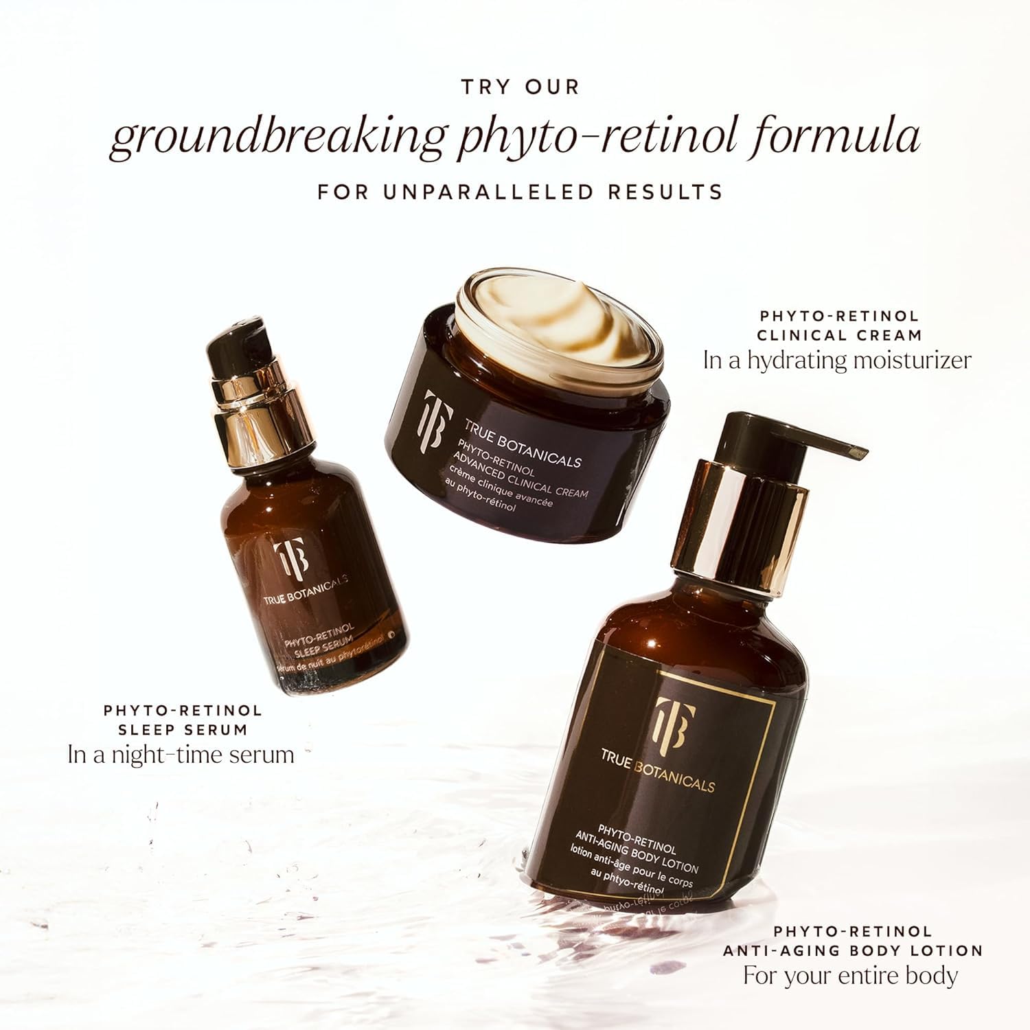 True Botanicals Phyto Retinol Advanced Clinical Cream | Anti-Aging Serum | Retinol Alternative | Targets & Reduces Fine Lines & Wrinkles | Dermatologist Tested, All Natural, Vegan | 1.7 fl oz | 50 ml