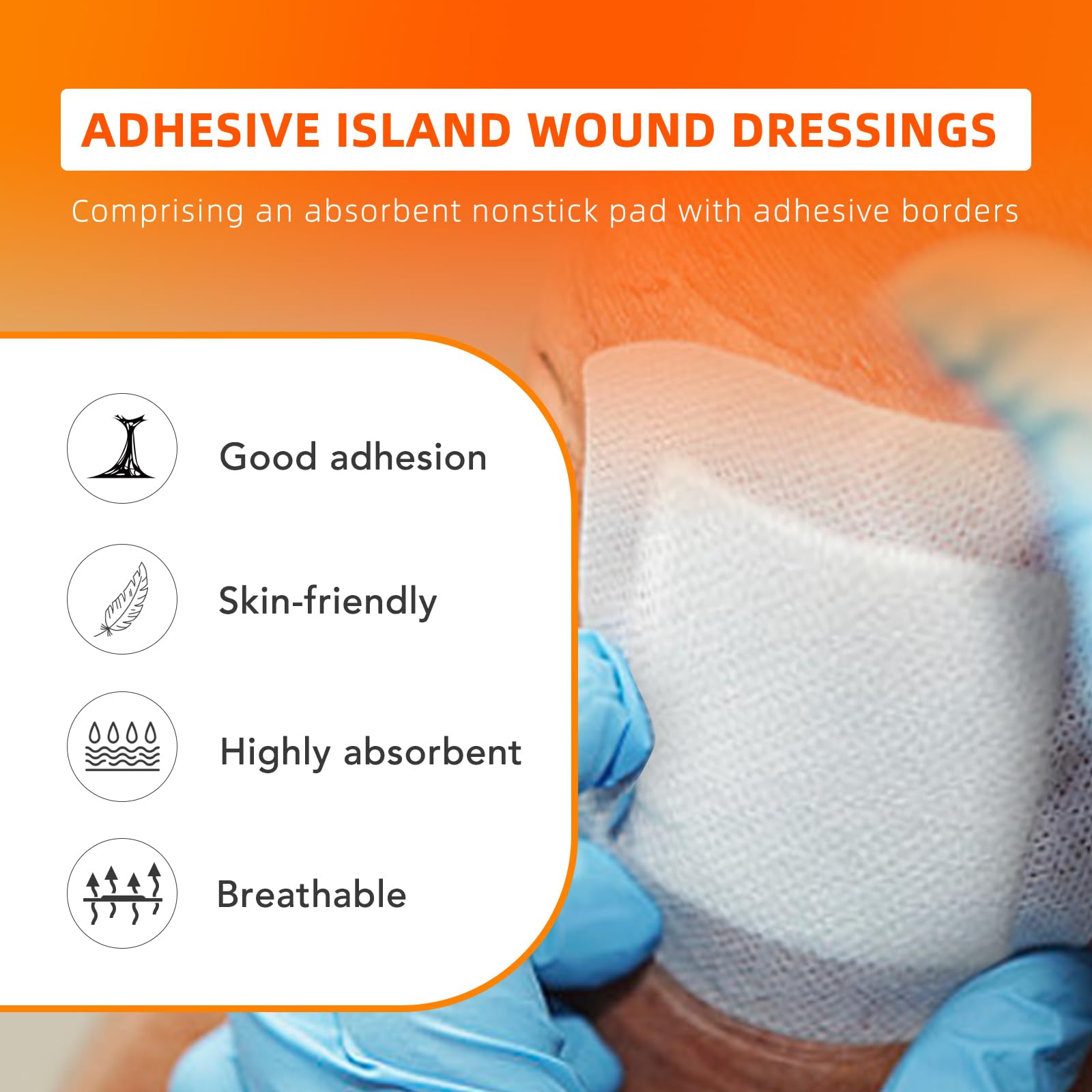 Sterile Gauze Pads - Carbou Island Dressing -4