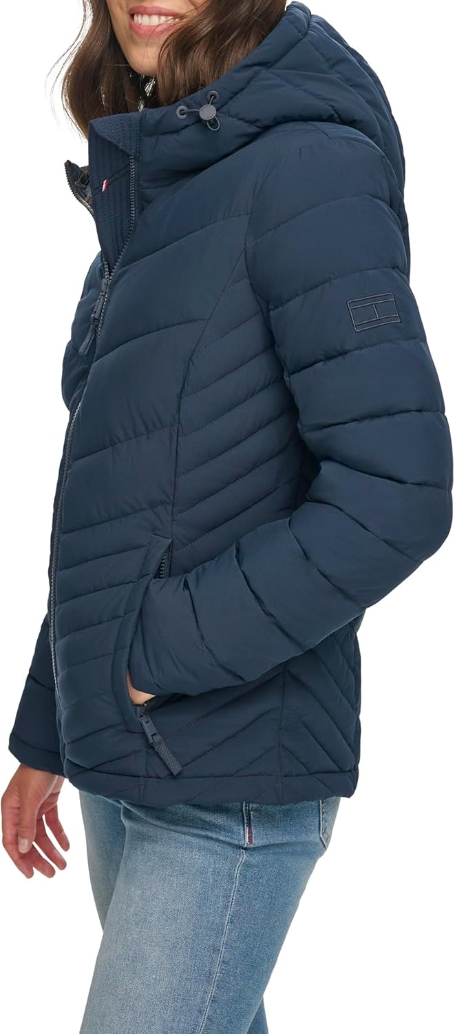 Tommy Hilfiger Women's Every Day Essential Lightweight Puffer - Image 2