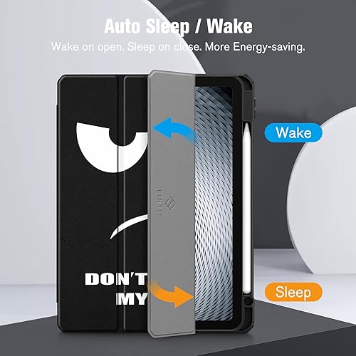 Miniatura 3 de Fintie Funda híbrida delgada para iPad Air de 5 generación (2022)  iPad Air de 4 generación (2020) de 10.9 pulgadas  Soporte para lápiz integrado a