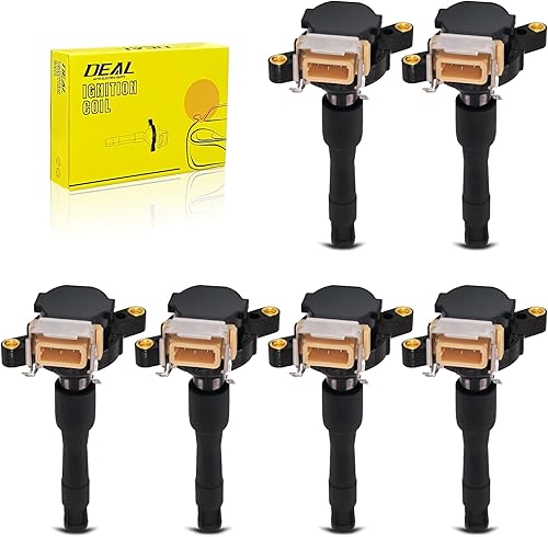 DEAL Paquete de bobinas de encendido, compatible con BMW 323Ci 323is 325Ci 325Xi 328is 330Ci 330Xi 525i 530i 528i M3 Z3 750iL 850Ci Freelander 2.5L