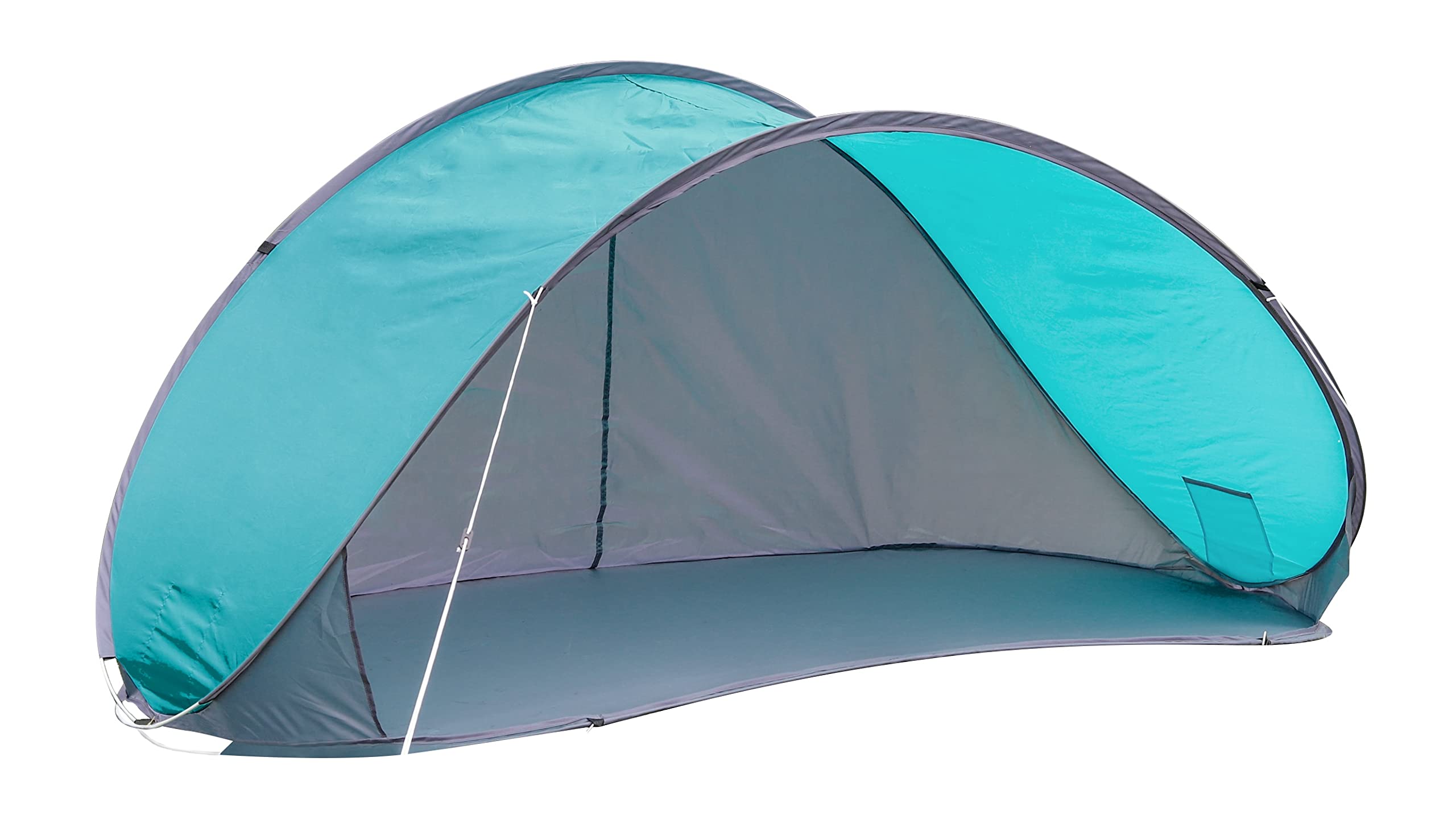 Refugio de playa XL Pop Up – Tienda de playa para 2 – 3 personas – Protección solar y contra el viento – Protección UV 50+ autoajustable – Incluye bolsa de transporte (apto para exteriores)
