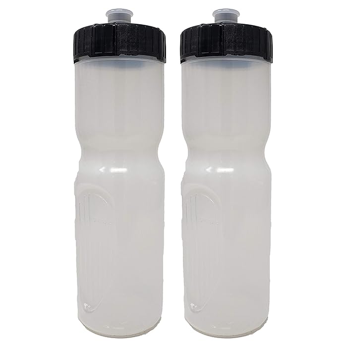 Buy 50 Strong Sports Squeeze Water Bottle 2 Pack 22 oz. BPA Free Easy