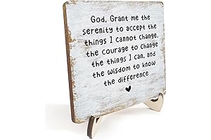 Serenity Prayer Gift for Healing Encouragement