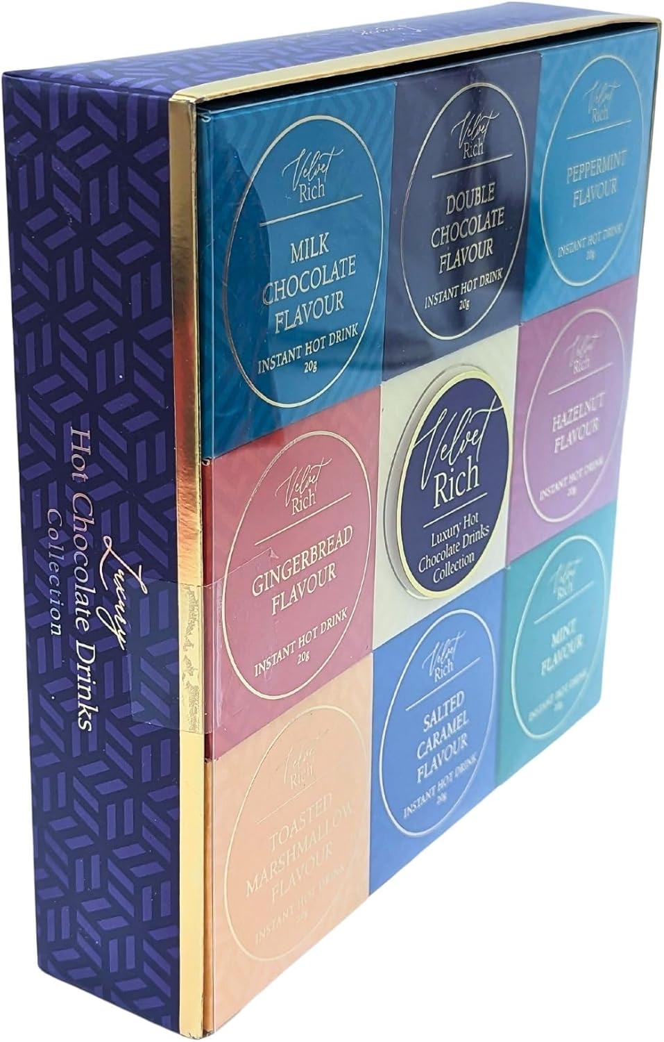 Hot Chocolate Gift Set 9 X Luxury Hot Chocolate Flavours Hot