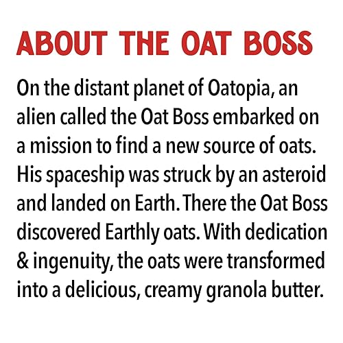 Miniatura 8 de Oat Boss Mantequilla de granola sin nueces, sin maní, sin nueces de árbol, sin gluten, sin soja, sin lácteos, sin OMG, segura para la escuela (los 9