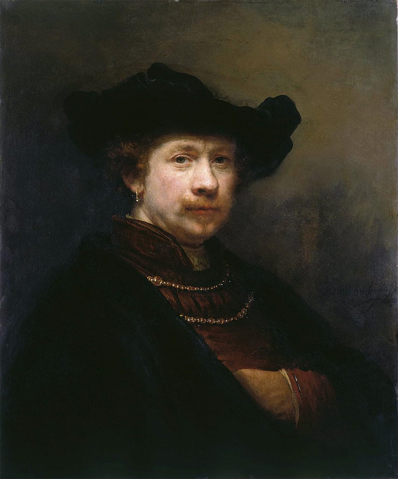 Tableau Toile Peinture Décorative Rembrandt décoration murale